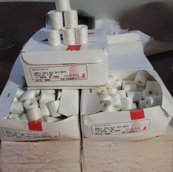 Anefil poly color white: $50x3 boxes - Picture 4 of 5